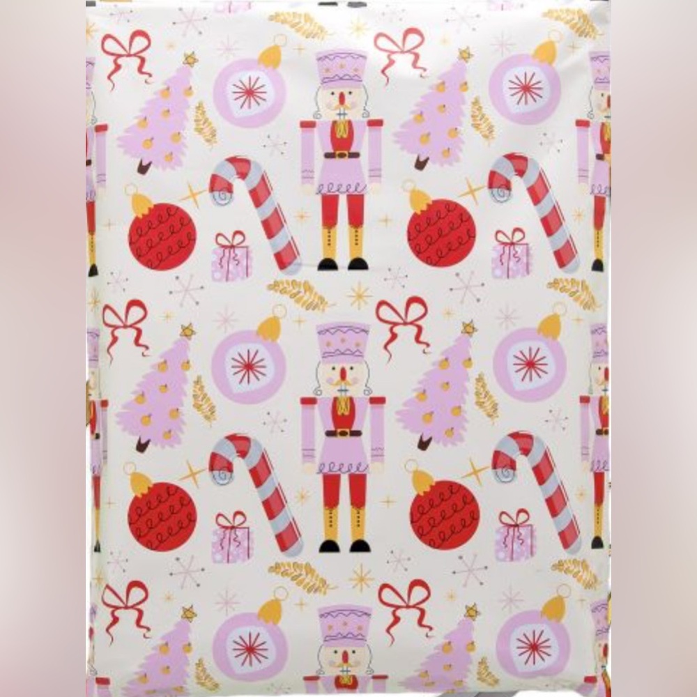 20 ct nutcracker poly mailers